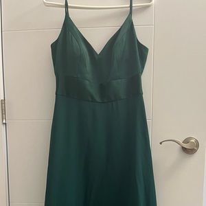 David’s Bridal floor length dress